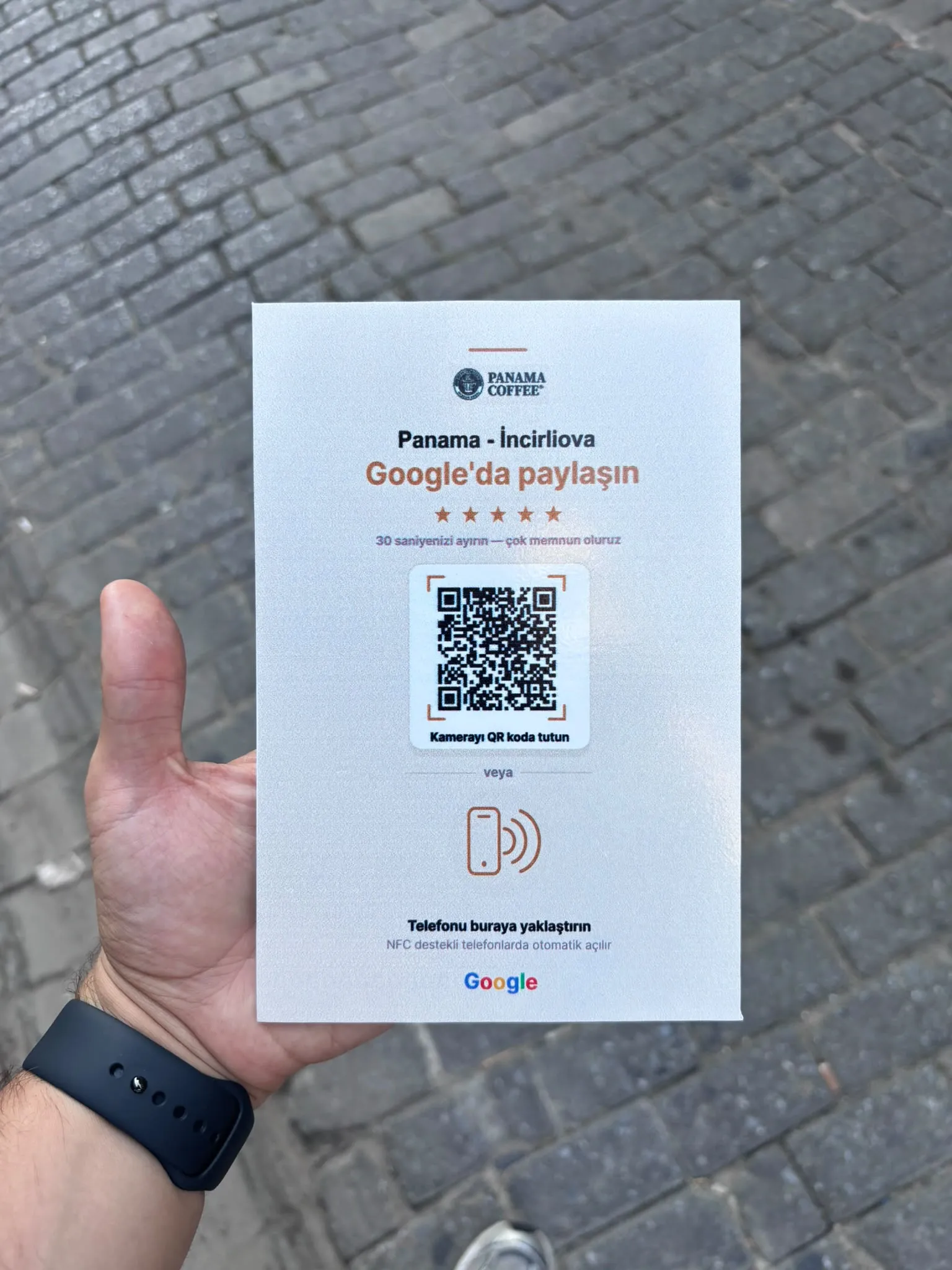 Artıbir — QR & NFC Menü Standı
